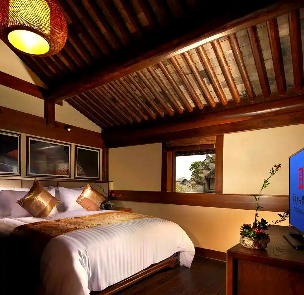 东钱湖纪家庄小木屋住宿体验_东钱湖别墅日租房_宁波东钱湖纪家庄开元度假村