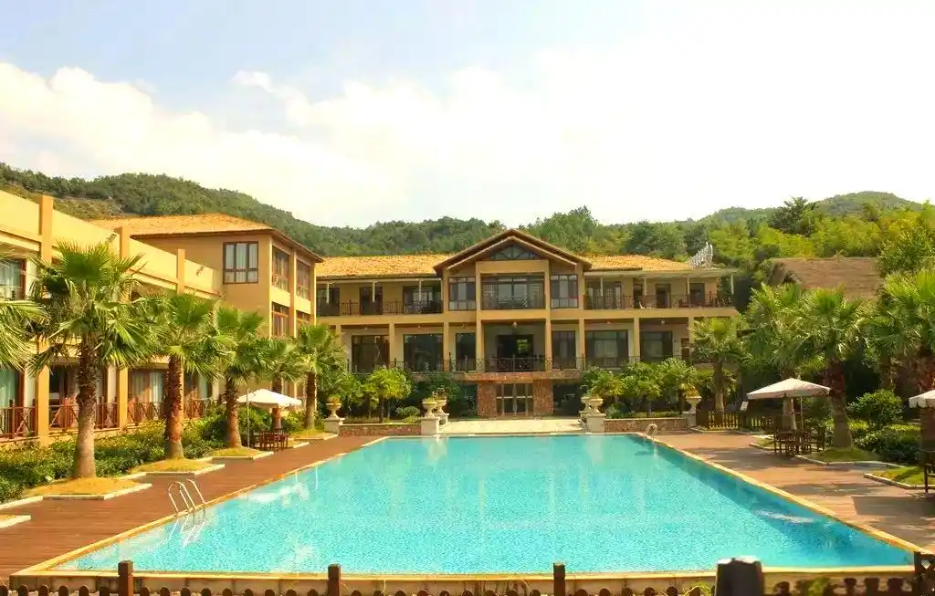 东钱湖别墅日租房_东钱湖纪家庄小木屋住宿体验_宁波东钱湖纪家庄开元度假村