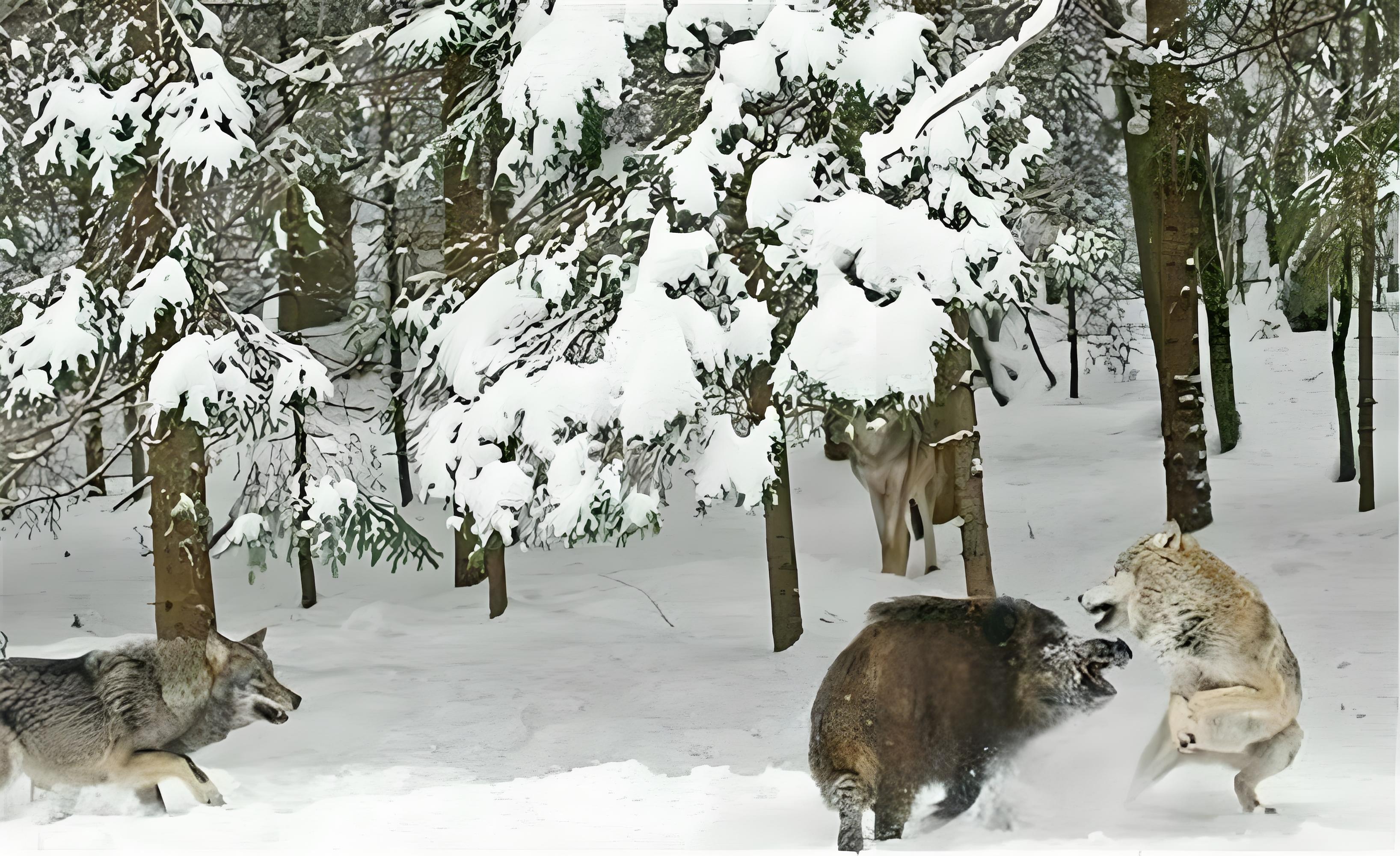 大野猪机器_野猪战斗力排名_野猪能压制什么动物